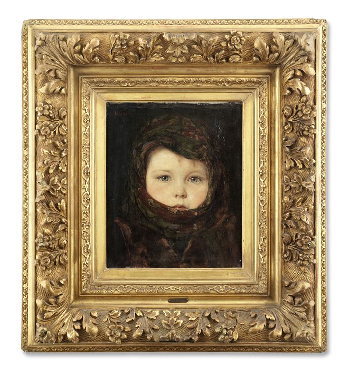 <em><strong>Πορτραίτο παιδιού</strong></em>του <strong>Νικολάου Γύζη (1842-1901). Οίκος Bonhams</strong>