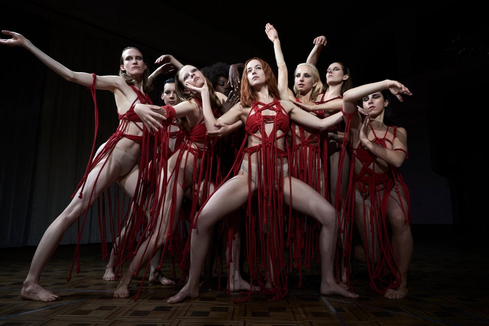 Dakota Johnson dances the role of the protagonist in "Suspiria." 