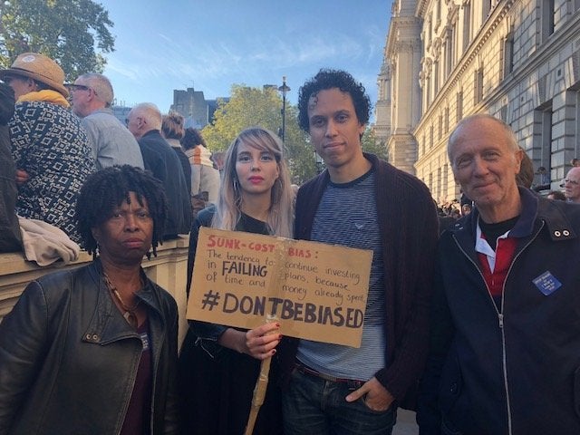 (L-R) Jackie Godfrey, Hanna Godfrey, Henry Godfrey, Mike Godfrey