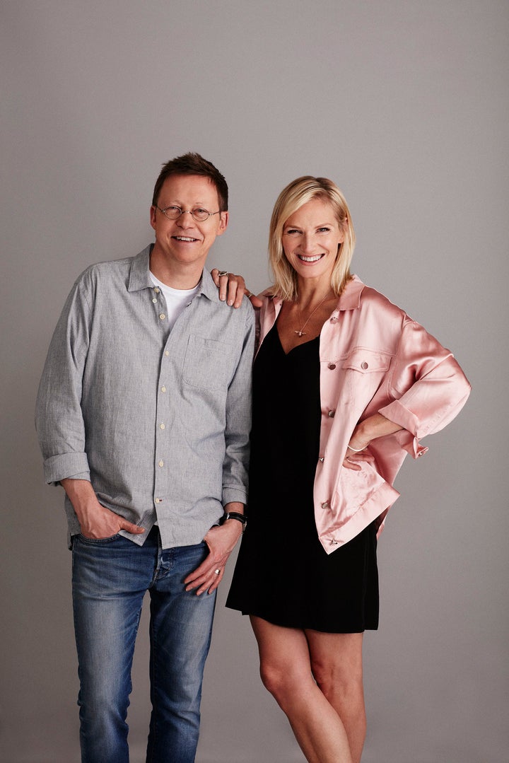 Simon Mayo and Jo Whiley