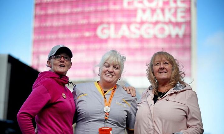 Around 8,000 Glasgow City Council workers have gone on strike in a row over equal pay 