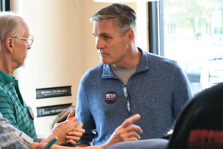 George Scott, a veteran and minister, is the Democratic candidate in Pennsylvania's 10th Congressional District.