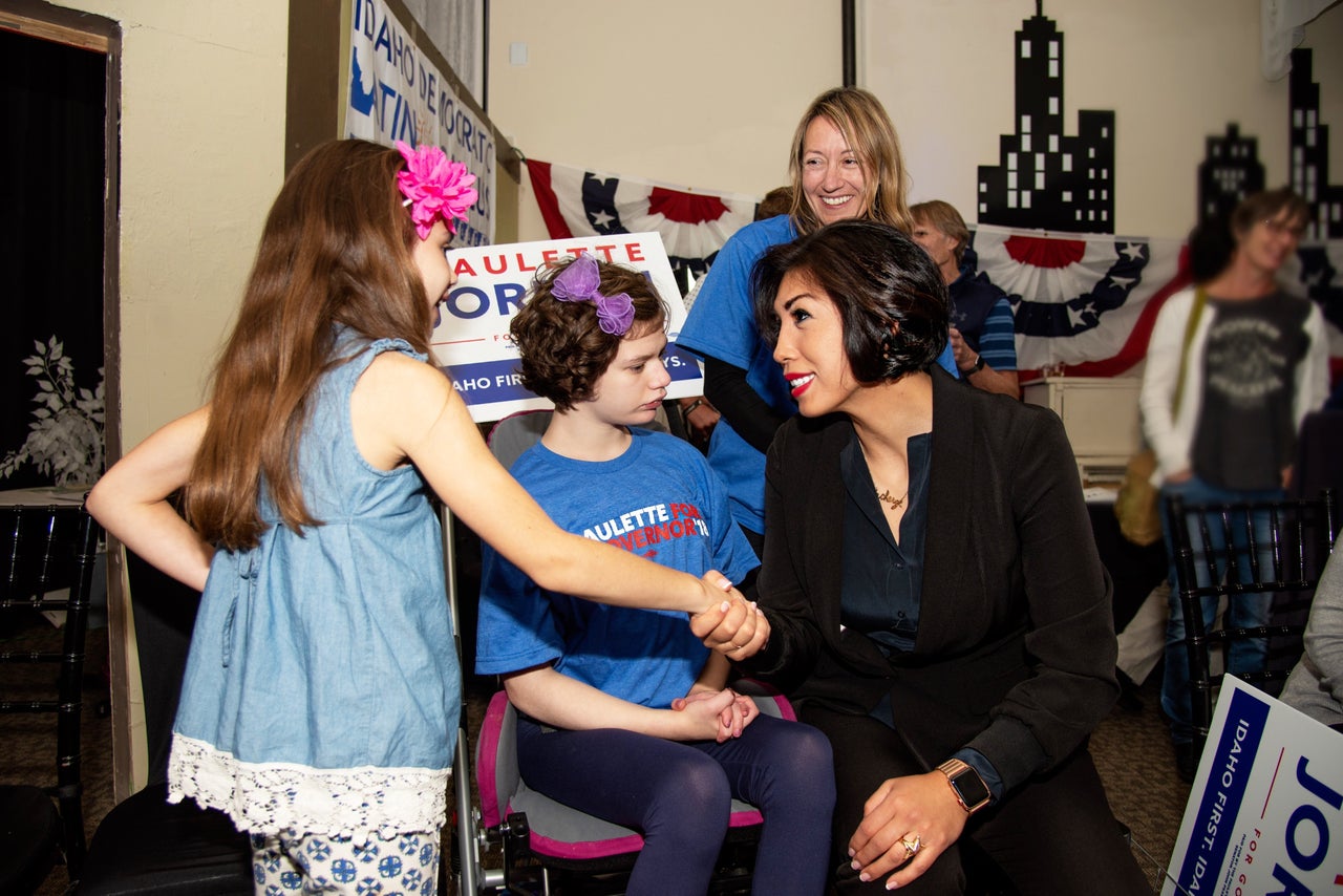 Jordan meets with some unlikely voters.