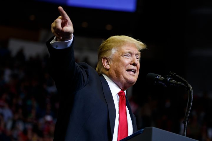 "You know what I am? I’m a nationalist, OK? I’m a nationalist," Trump said during his Houston rally ahead of the 2018 midterm elections. 