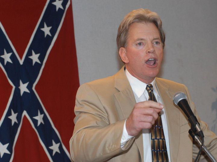 Former KKK leader David Duke, whom Trump long refused to renounce in the lead-up to his election.