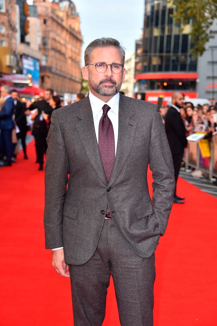 Steve Carell attends the U.K. premiere of his film