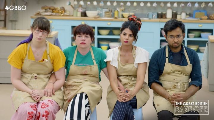 Kim-Joy, Briony, Ruby and Rahul battled it out in the 'Bake Off' semi-final