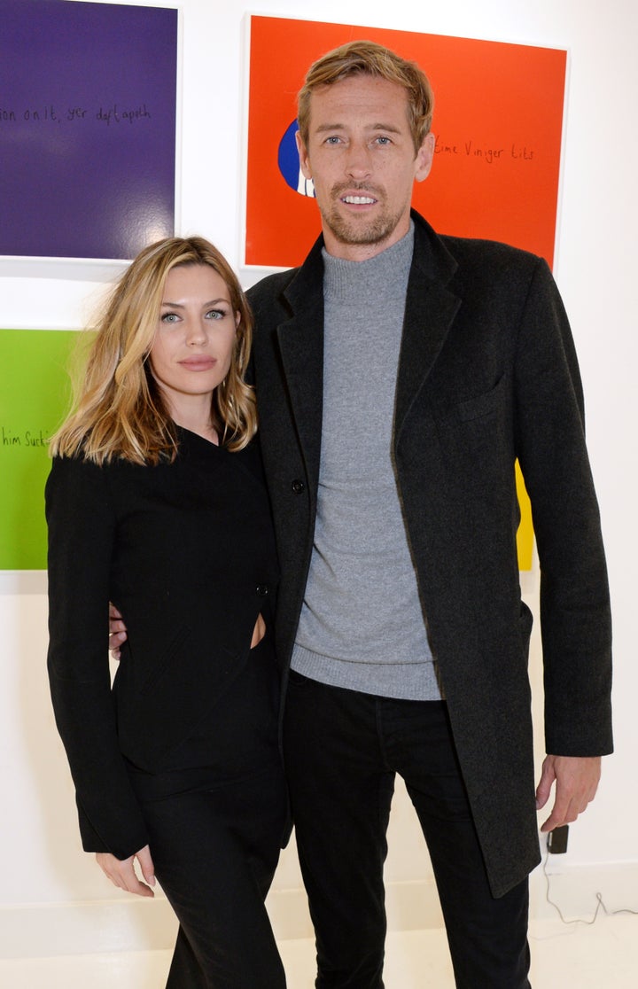 Abbey Clancy and Peter Crouch