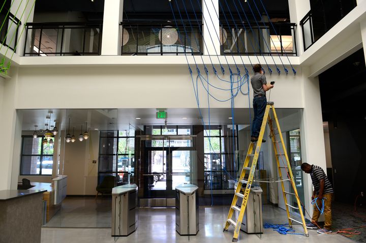 A new Amazon office being built in Boulder, Colorado. The state is already trending toward becoming reliably Democratic, thanks to what has been called Californication.