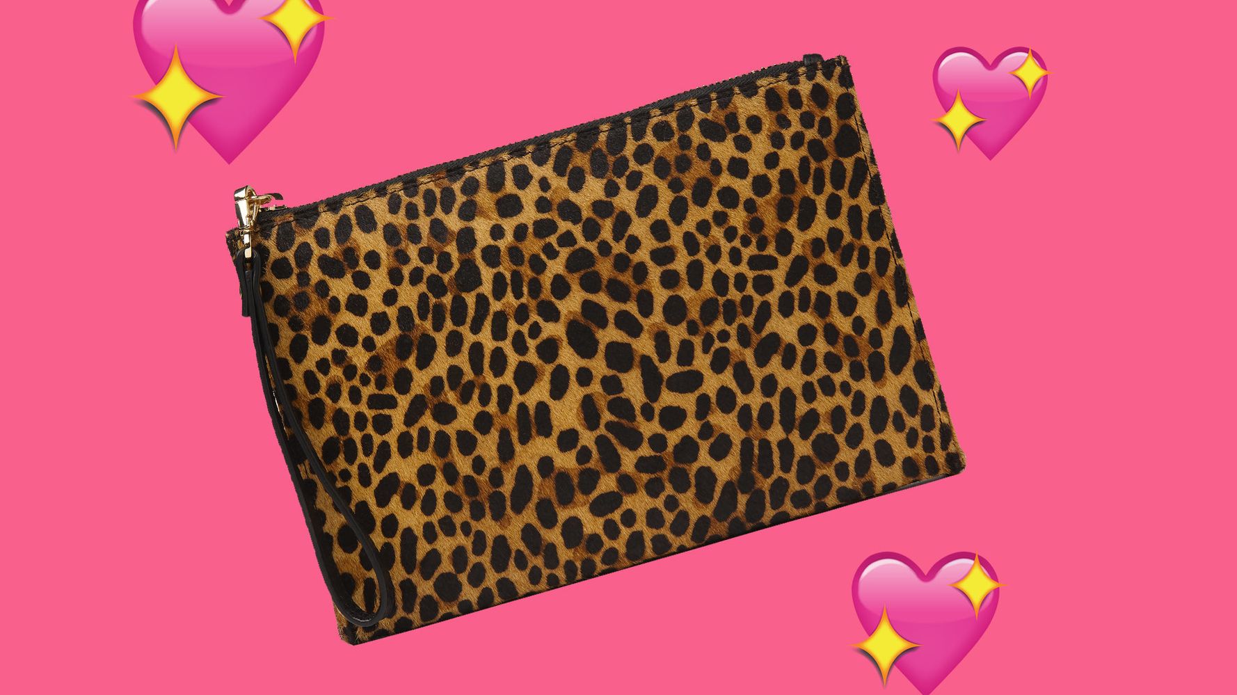 You Need This Whistles Leopard Print Clutch Bag In Your Life HuffPost