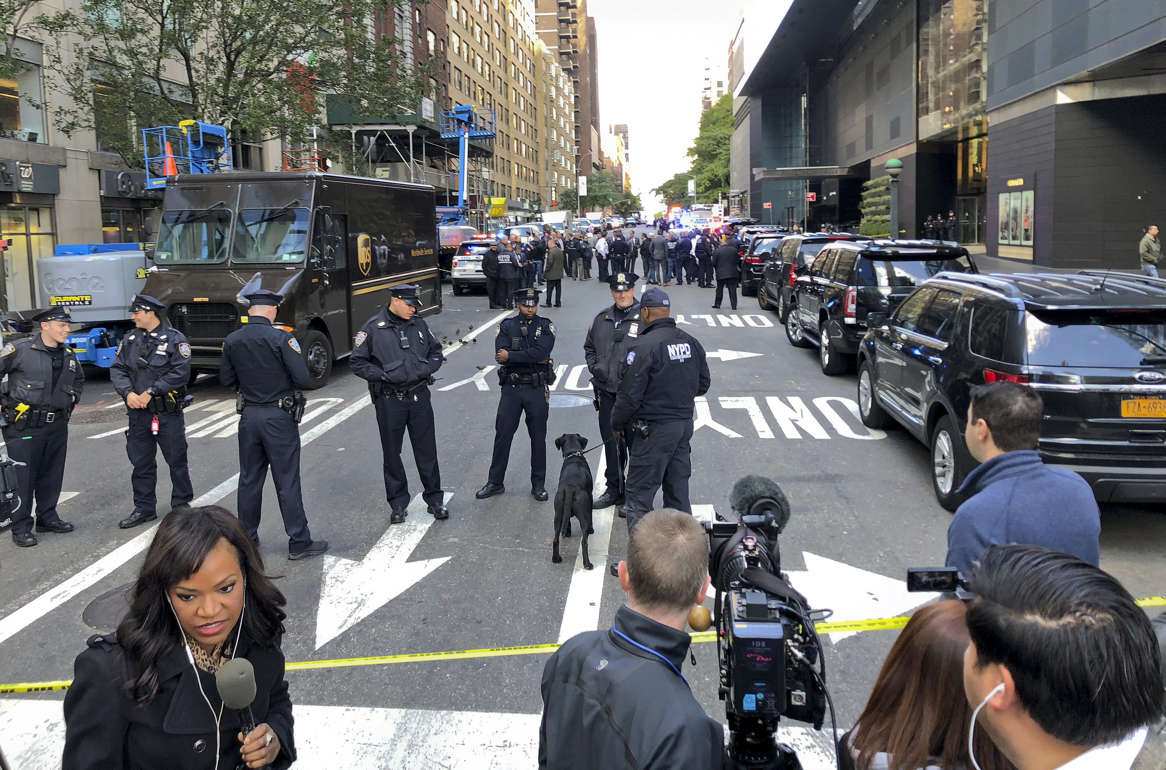 suspicious package in nyc