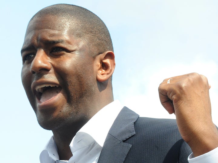 Andrew Gillum, a Democrat seeking to become Florida's first black governor.