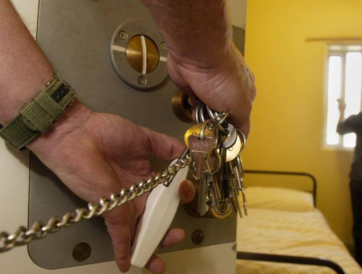 New statistics show assault and self-harm incidents behind bars have increased by 20% (file picture)