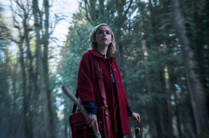 Kiernan Shipka in 'Chilling Adventures Of Sabrina'