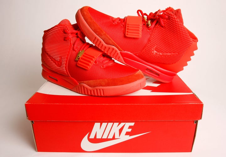 Nike Air Yeezy 2 Red October sneakers. They retailed for $250in 2014and are now worth $5,655.