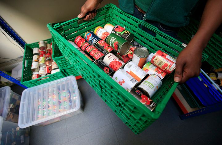 Food banks have seen demand soar in areas where Universal Credit has been rolled out
