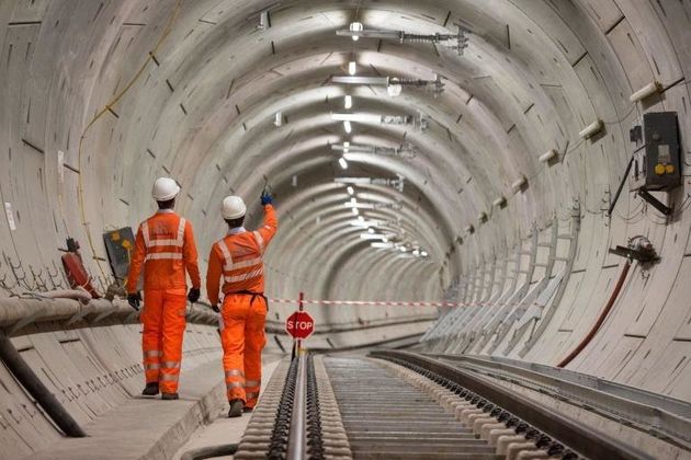 The Crossrail project was delayed by nine months over the summer 