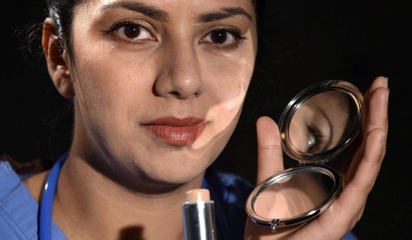 Dr Almas Ahmed has defended her invention of 'acid-proof' make-up.