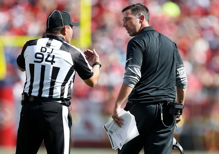 Hugo Cruz was in his fourth year as an NFL referee.