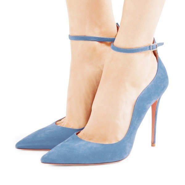 dsw royal blue heels