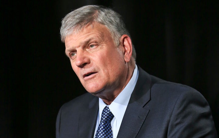 The Rev. Franklin Graham is the son of the late evangelist Billy Graham and CEO of the Billy Graham Evangelistic Association.