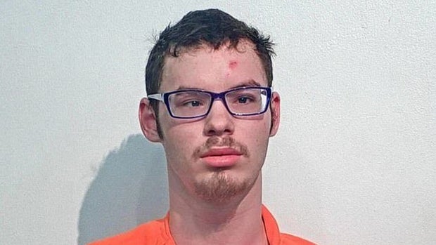 Alexander Nathan Barter had a plastic bag and knife on him when he was arrested by law enforcement on Oct. 19.