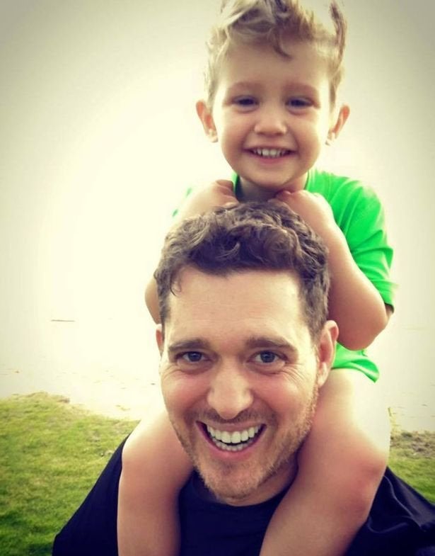 Buble fights tears on Carpool Karaoke while discussing son's illness