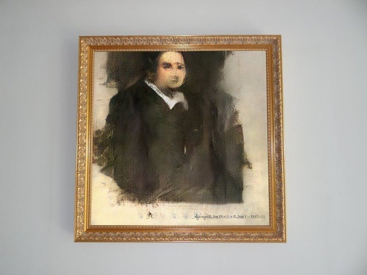 인공지능이 그린 그림 중 처음으로 경매에 붙여진 ‘에드먼드 데 벨라미’