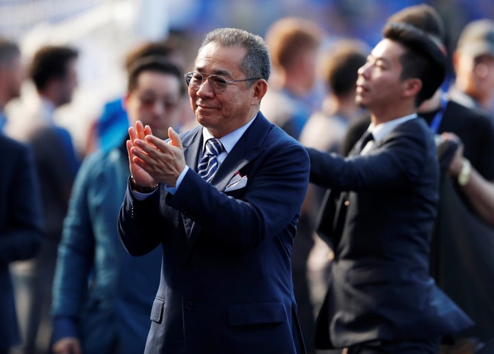 Leicester City chairman Vichai Srivaddhanaprabha pictured in May.&nbsp;