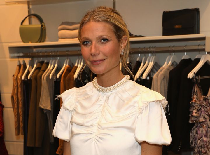 Gwyneth Paltrow at the launch of Goop's pop up store in London.