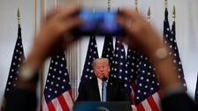 Trump Scorned For Tweeting About World Series Hours After Synagogue Massacre