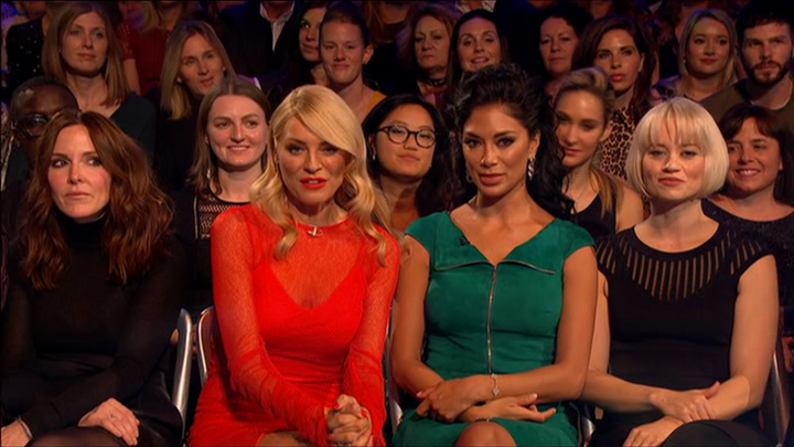 NBFs Tess Daly and Nicole Scherzinger