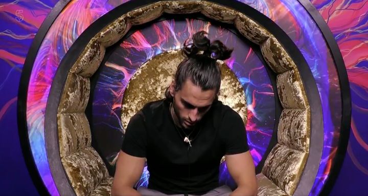 Lewis in the Diary Room