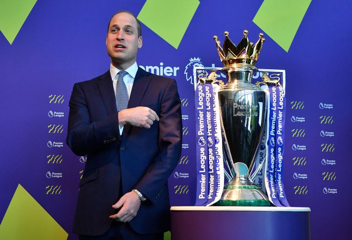 Prince William is the president of the Football Association