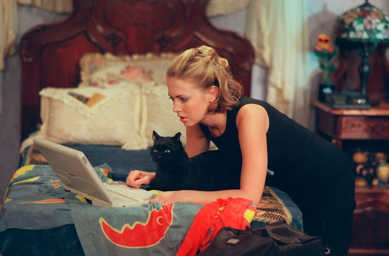 Melissa Joan Hart as Sabrina Spellman in "Sabrina the Teenage Witch."