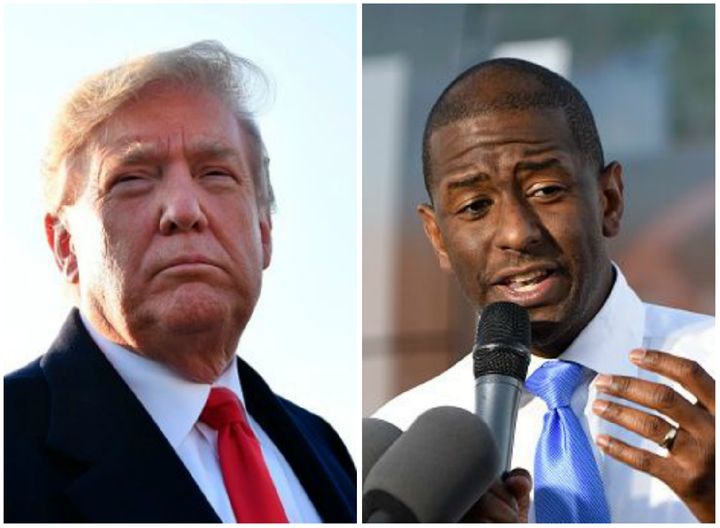 President Donald Trump wrote that Tallahassee, Florida, Mayor Andrew Gillum "is a thief" in an Oct. 29 tweet.