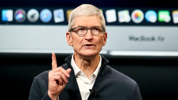 Apple CEO Tim Cook speaks during an event to announce new products Tuesday Oct. 30, 2018, in the Brooklyn borough of New York. (AP Photo/Bebeto Matthews)