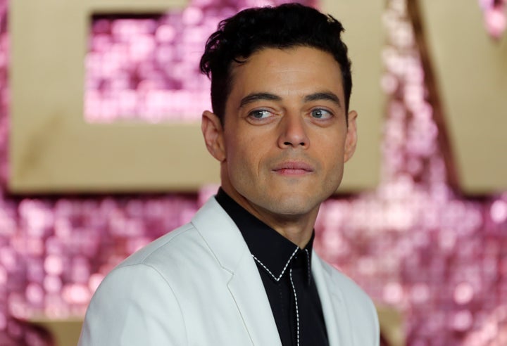 Rami Malek attends the "Bohemian Rhapsody" premiere. 