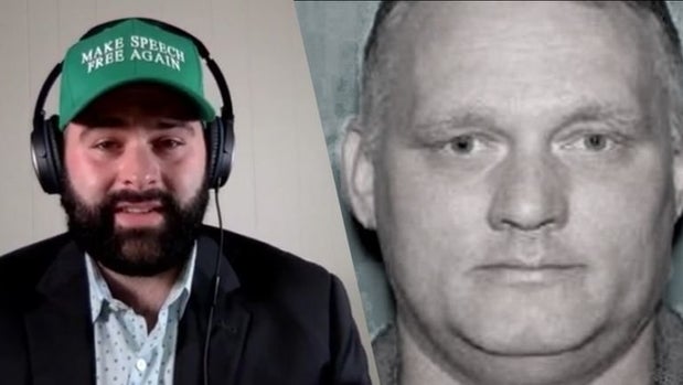 Andrew Torba, left, and Robert Bowers 