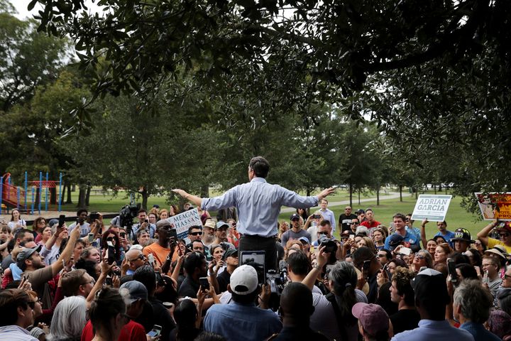 Rep. Beto O'Rourke, the Democratic candidate for Senate in Texas, has raised $31 million from small donors.