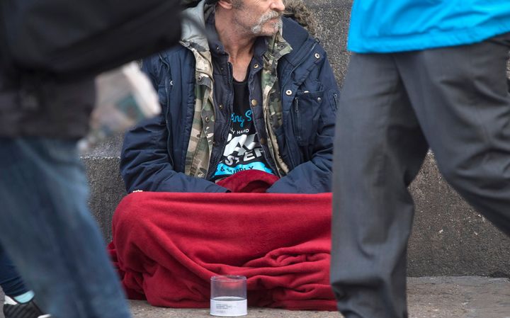Rising visibility of homelessness has been replicated in official figures.