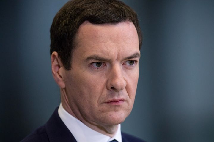 Former Chancellor George Osborne, the architect of the benefits freeze