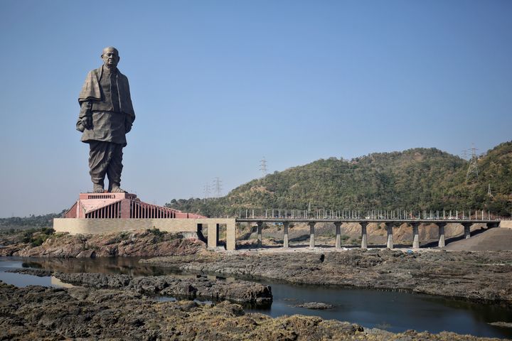 This 600-foot statue in India is officially the tallest statue in the world, dethroning a 420-foot statue of Buddha in China.