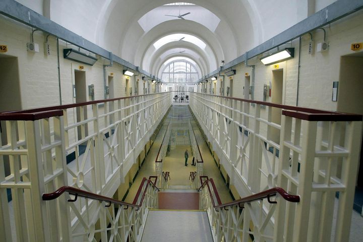 The B-wing at Wakefield prison, West Yorkshire