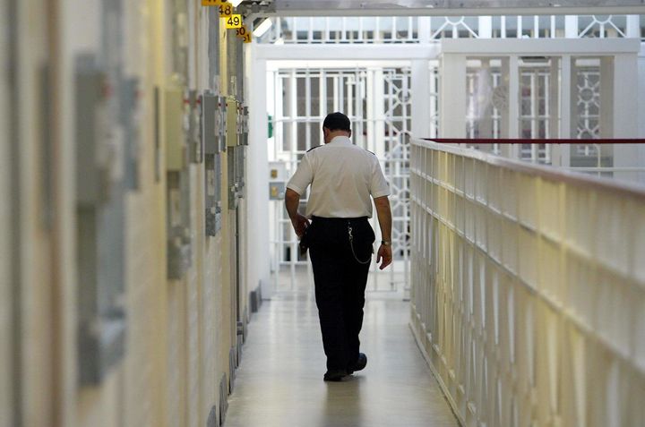 A prison officer at HMP Wakefield 