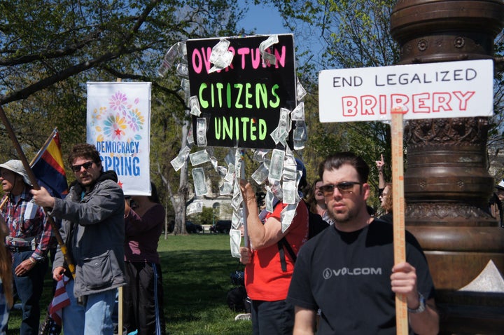 In 2016, more than 1,000 protesters calling for campaign finance reform were arrested at the Capitol.