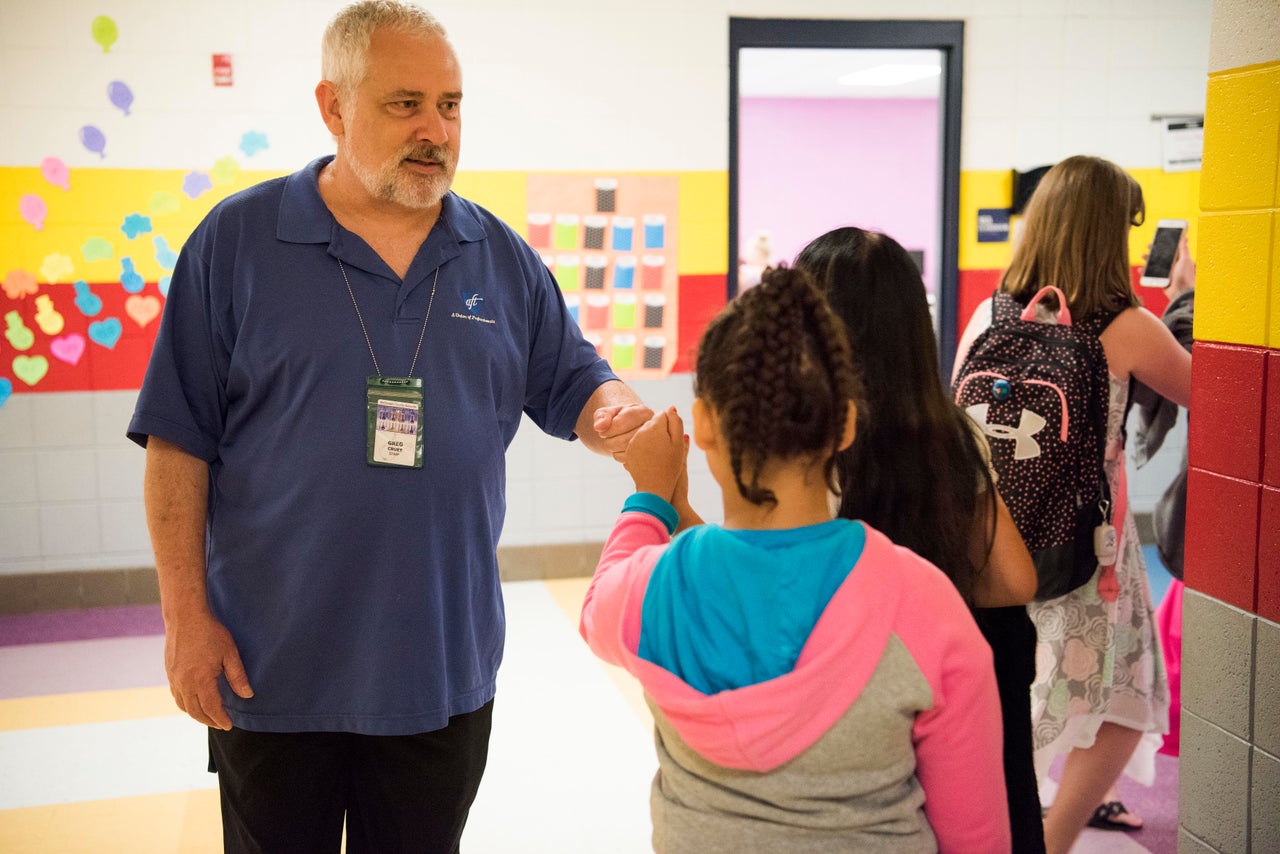 Greg Cruey says his students are realistic about their lives. “For many of them, the horizon is much closer than ‘When I grow up.’" 