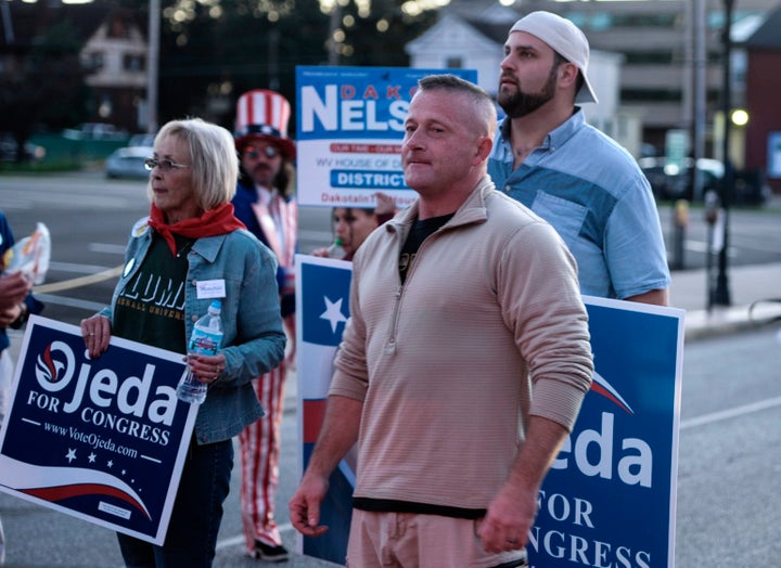 Richard Ojeda waged a fierce campaign as a populist, pro-coal Democrat fighting for the working class. 