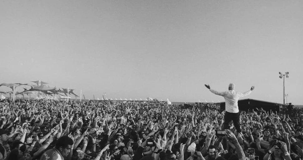Goldfinger's John Feldmann, king again for a day.