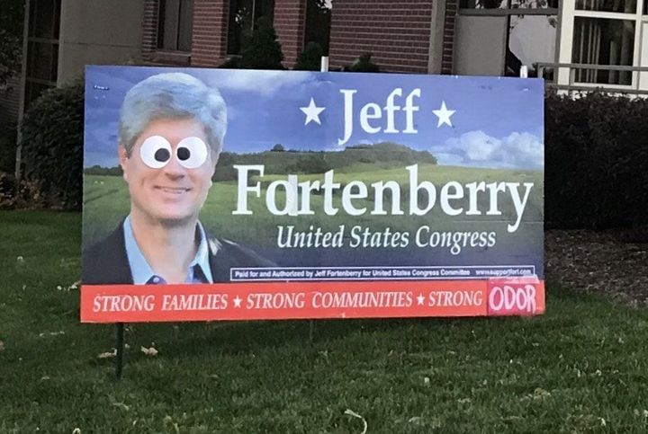 Jeff Fortenberry's chief of staff called up a professor in Nebraska and threatened him for liking this image.